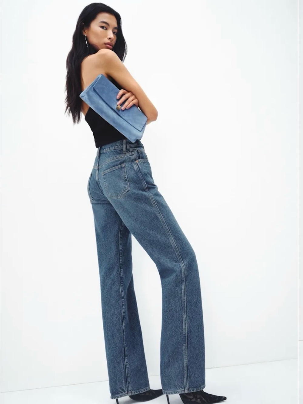 Reformation Val 90s Mid-Rise Straight Jeans